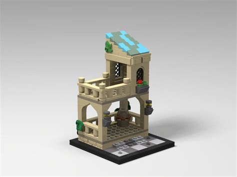 LEGO MOC House diorama by LucSole | Rebrickable - Build with LEGO