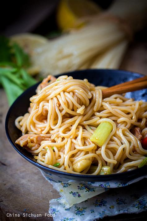 Rice Stick Noodles Stir Fry | China Sichuan Food