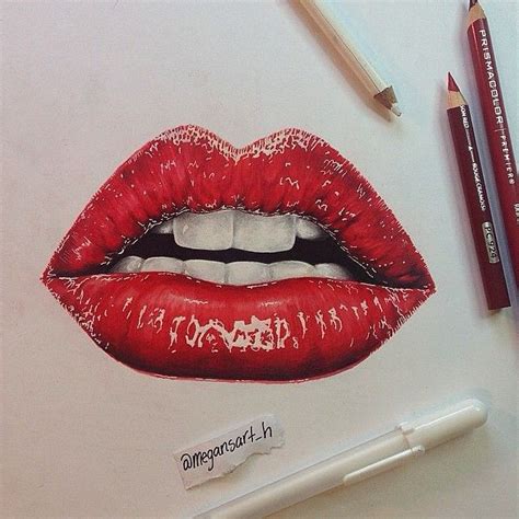 lips drawing | colored pencil | Lips drawing, Lip pencil colors ...