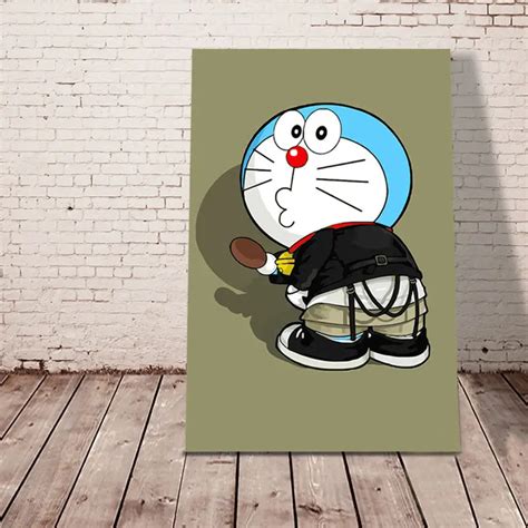 Coloring By Numbers Doraemon Modular Painting Japan Style Cartoon ...