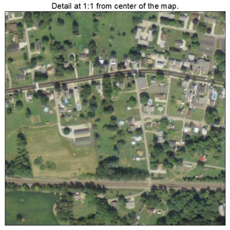 Aerial Photography Map of Lucas, OH Ohio