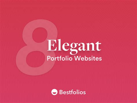 8 Elegant Design Portfolio Websites | by bestfolios.com | Bestfolios ...