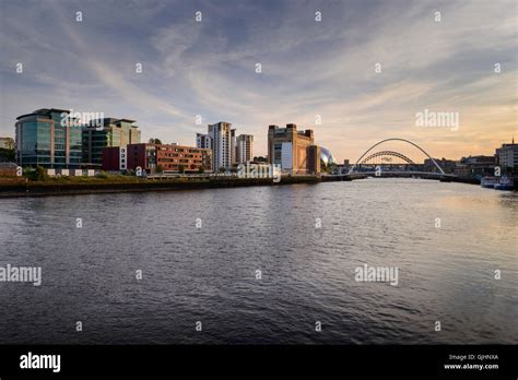 The Newcastle-Gateshead Quayside Stock Photo - Alamy