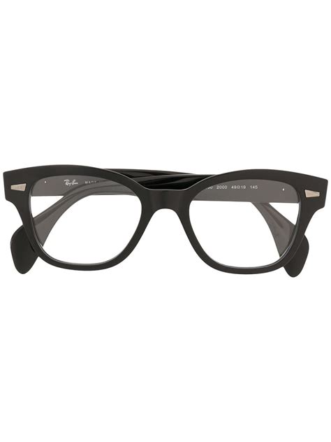 Shop Ray-ban Black Square Glasses Products | Editorialist