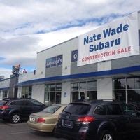 Parts Department at Nate Wade Subaru - Car Dealership