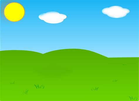 Cartoon Hills Clip Art at Clker.com - vector clip art online, royalty ...