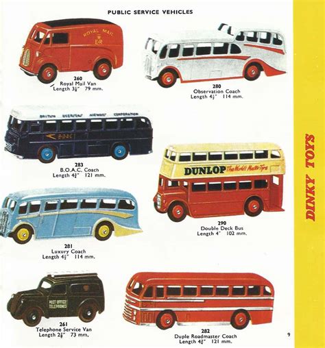 Dinky Toys Catalogs 1958 catalog