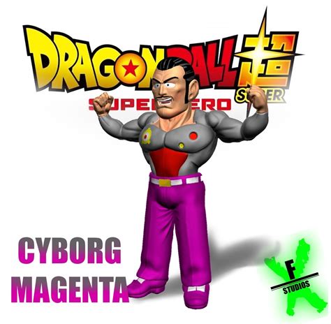 OBJ file MAGENTA (CYBORG VERSION) / DRAGONBALL SUPER: SUPER HERO・3D ...