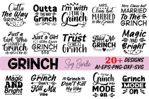 Grinch SVG Bundle Bundle · Creative Fabrica