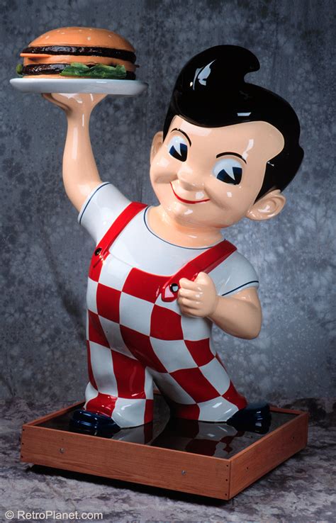 Vintage Collectible: Bob's Big Boy Statue