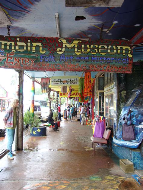 Nimbin in Nimbin, NSW; This is like a hippy town in the mountains ...