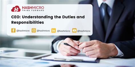 CEO: Understanding the Duties and Responsibilities