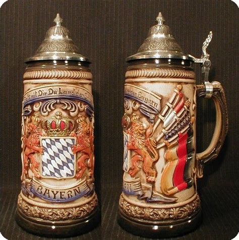 Bavarian Beer Stein | Jarras de cerveza, Tarro de cerveza, Cerveza