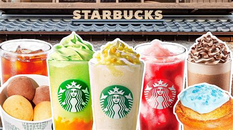 Starbucks In Japan Menu Exclusive Starbucks Japan Menu With ...