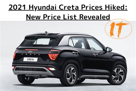 2021 Hyundai Creta Prices Hiked: New Price List Revealed