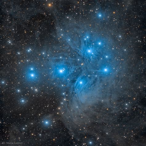 M45: The Pleiades Star Cluster : r/space