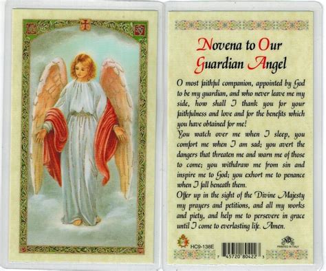 Printable Guardian Angel Prayer - Printable Templates