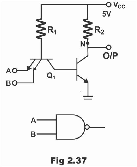 TTL Circuit: Transistor -Transistor Logic Circuit Operation - Electronic Clinic