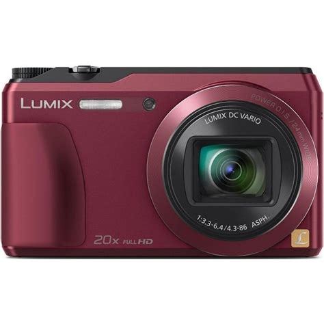 Panasonic Lumix DMC-TZ55, red - Compact cameras - Photopoint