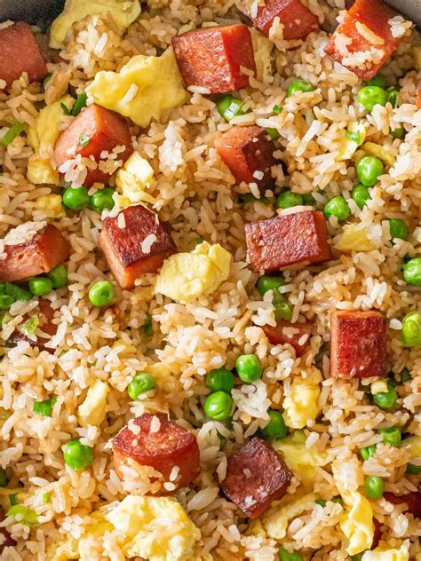 Easy Spam Fried Rice - Drive Me Hungry