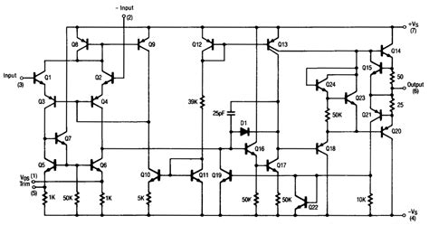 This is the UA741 Op Amp internal circuit. Find the | Chegg.com