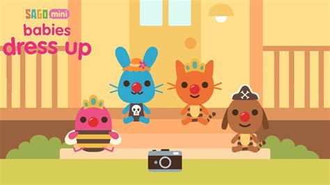 Play with babies Jack, Jinja, Harvey and Robin | Sago Mini Babies Dress Up | Fun dress up Kids ...