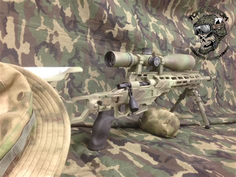 Special Camo Sniper Rifle With Scope - Toms Custom Guns