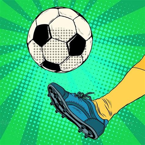 Kick a soccer ball | Soccer ball, Soccer, Soccer ball art