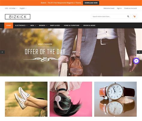 Best Free Magento 2.3 Themes for 2019 - HiddenTechies