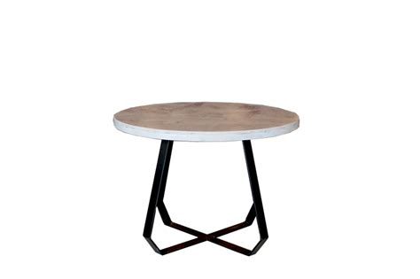 Marble Round Coffee Table with Metal Frame | Infinity Furniture Limited