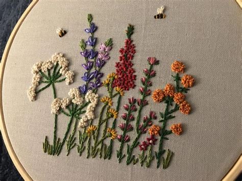 Wildflowers are my new fav thing to make : Embroidery in 2021 | Floral ...