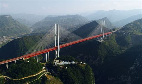 World's highest bridge: majestic beipanjiang bridge stands 565 meters ...