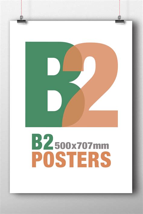 B2 Poster Printing - WrapSydney