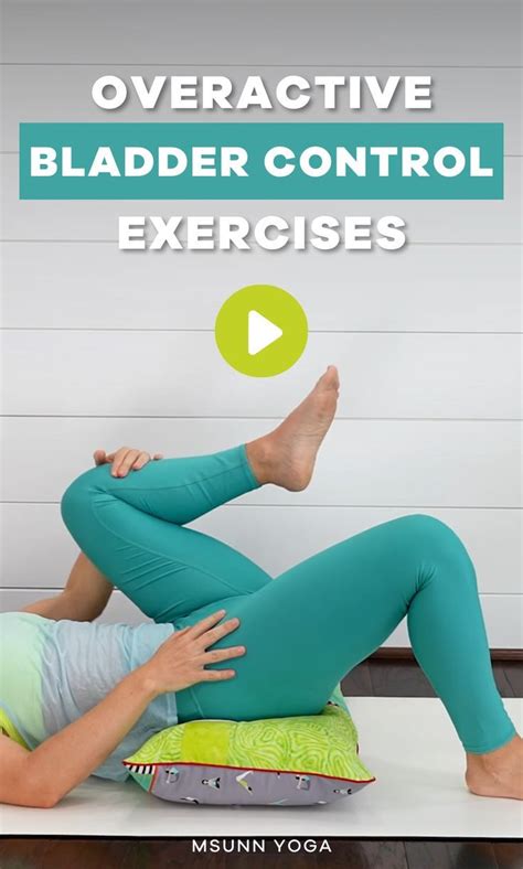 Overactive bladder control exercises and pelvis stretching for weak ...