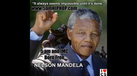 NELSON MANDELA TRIBUTE SONG "BORN FREE" - YouTube