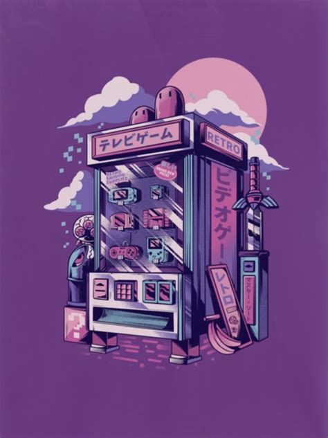 Retro Gaming Machine | Retro games poster, Gaming machine, Anime wall art