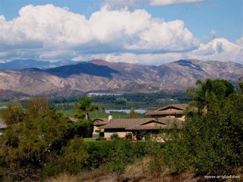 Camarillo, California - Beautiful view of the mountains and fields to ...