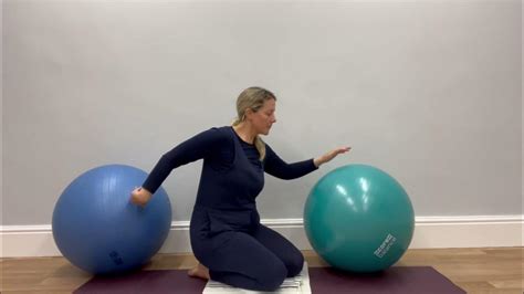 Using a gym ball in pregnancy - What size ball do I need? - YouTube