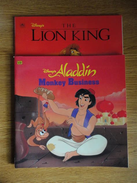 Disney's - The Lion King Y Aladdin (monkey Business) - $ 250,00 en ...