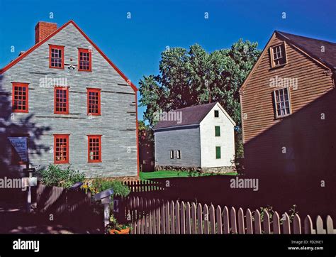 Strawberry Banke Museum,Portsmouth,New Hampshire Stock Photo - Alamy