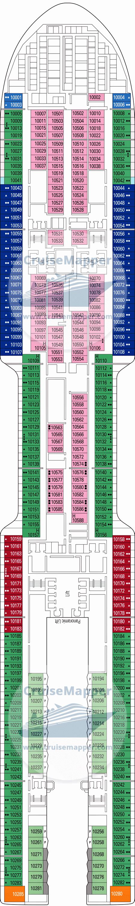 Msc World Europa Deck Plans