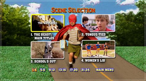 The Sandlot 2 (2005) - DVD Movie Menus