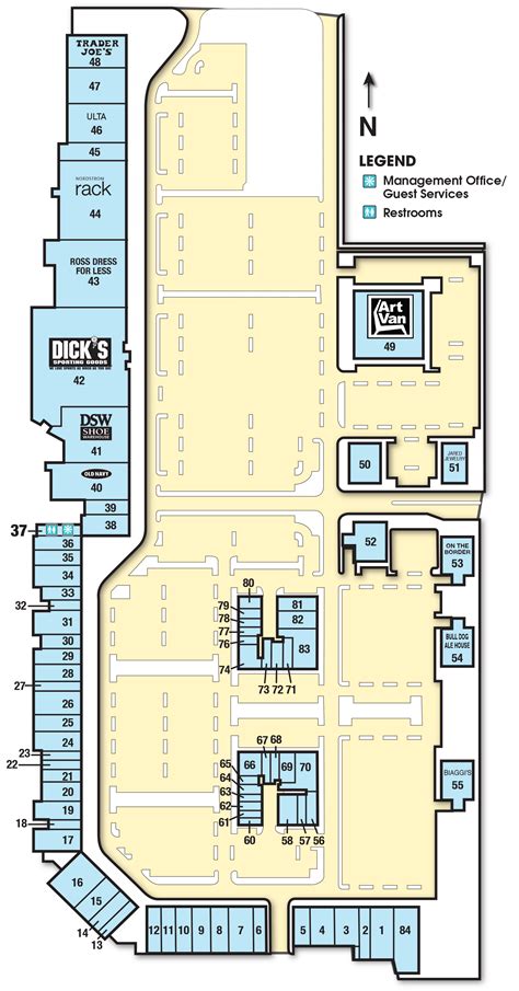 AC Directory Map 2020 | Algonquin Commons