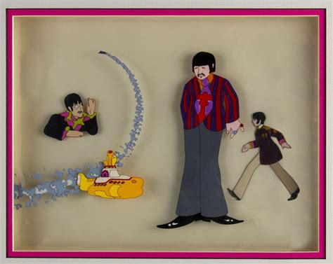 The Beatles "Yellow Submarine" Animation Cel. - Van Eaton Galleries