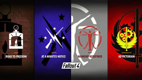 Fallout 4 FACTIONS wallpaper by ToinC on DeviantArt