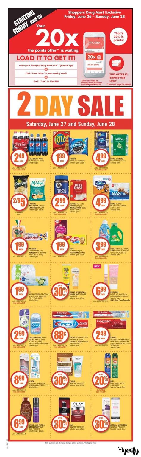 Shoppers Drug Mart (ON) Flyer June 27 to July 3 Canada