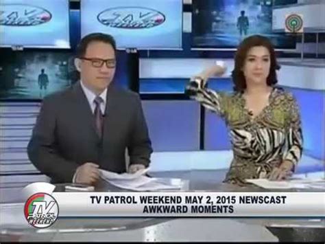 TV Patrol Weekend Ms.Bernadette Awkward Moments May 2, 2015 Newscast ...