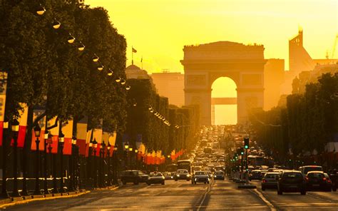 photography, Urban, City, Cityscape, Building, Paris, Champs Élysées, Arc de Triomphe, Street ...