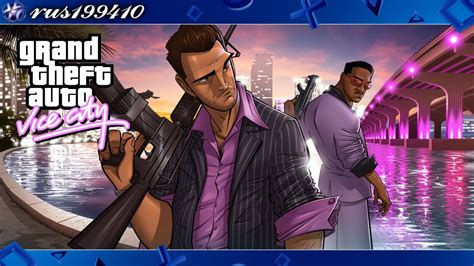 Grand Theft Auto: Vice City "remastered From Ps2 On Ps4" First B24