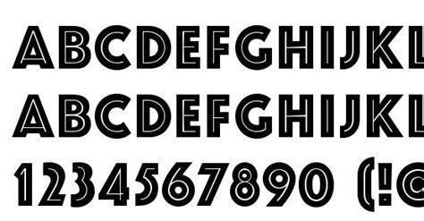 Zamenhof Inline Font Download Free / LegionFonts